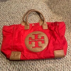 Red Tory Burch Tote